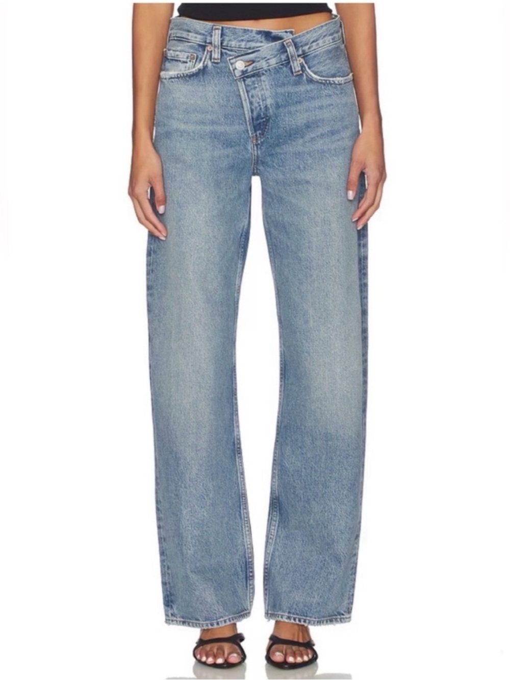 AGOLDE Criss Cross Asymmetric Jeans NEW With Tag Size 29